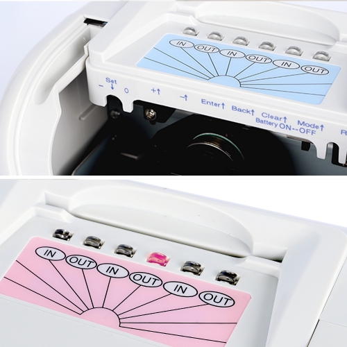 로드메일코리아 출퇴근기록기 CA-518D 디지털 화이트+카드함+출퇴근카드 100매