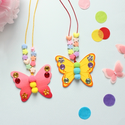 나비목걸이 10set