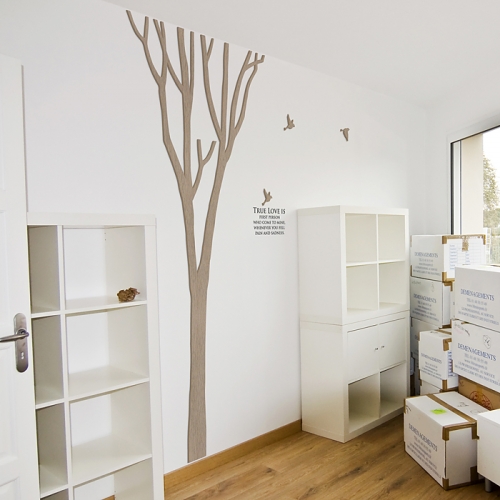 [우드스티커] 나무이야기 (컬러완제품)