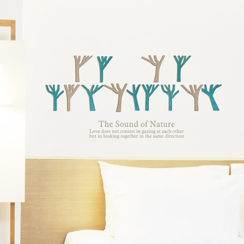 [우드스티커] 우든포레스트 (컬러완제품)