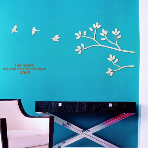 [우드스티커] 버드하모니 (반제품) / 반제품(우드)+밀크브라운(시트)