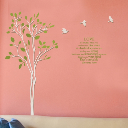 [우드스티커] 나무이야기 (반제품) / 반제품(우드)+그레이(시트)