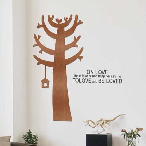 [우드스티커] 동화나무 (컬러완제품)