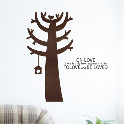 [우드스티커] 동화나무 (컬러완제품)