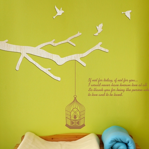 [우드스티커] 하모니 (반제품) / 반제품(우드)+밀크브라운(시트)