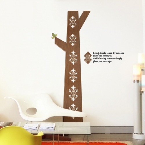 [우드스티커] 엔틱트리 (컬러완제품)