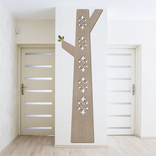 [우드스티커] 엔틱트리 (컬러완제품)