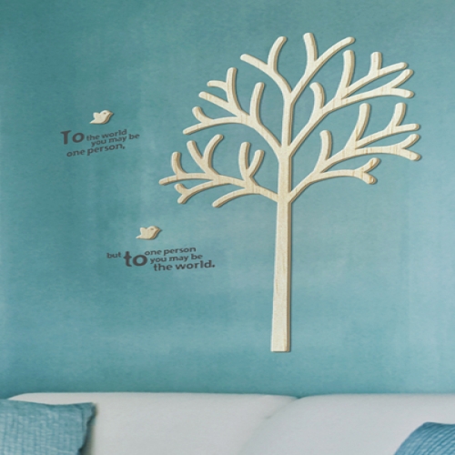 [우드스티커] 더가든 (반제품) / 반제품(우드)+그레이(시트)