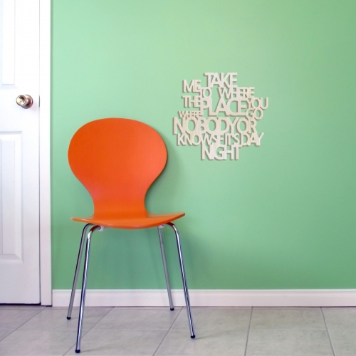 [우드스티커] 테이크미 (반제품) / 반제품(우드)