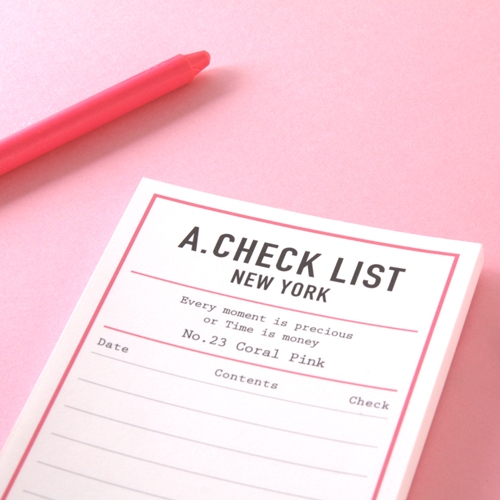 뉴욕 체크리스트
