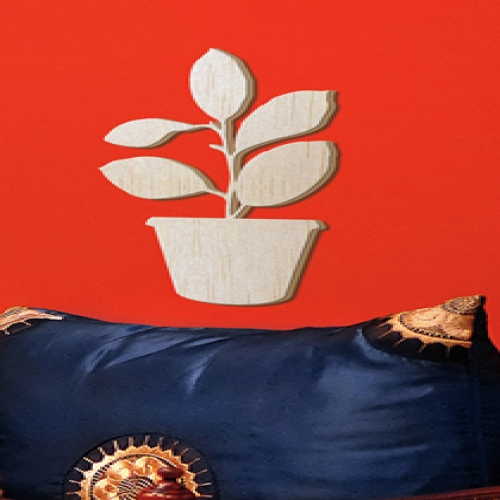 [우드스티커] 우든화분 (반제품) / 반제품(우드)