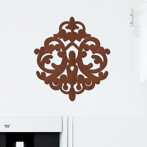 [우드스티커] 우든다마스크 (컬러완제품)