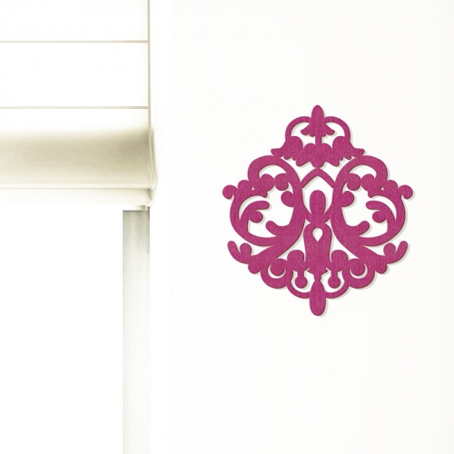 [우드스티커] 우든다마스크 (컬러완제품)