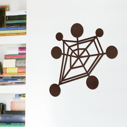 [우드스티커] 기하학 (컬러완제품)