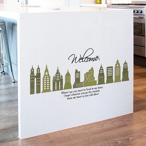 [우드스티커] 아크텍 (컬러완제품)