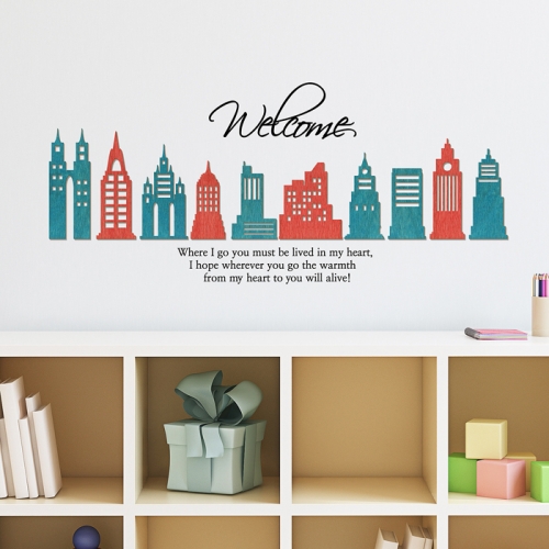 [우드스티커] 아크텍 (컬러완제품)