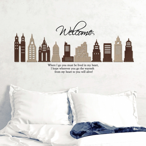 [우드스티커] 아크텍 (컬러완제품)