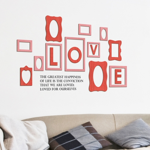 [우드스티커] 우드프레임 (컬러완제품)