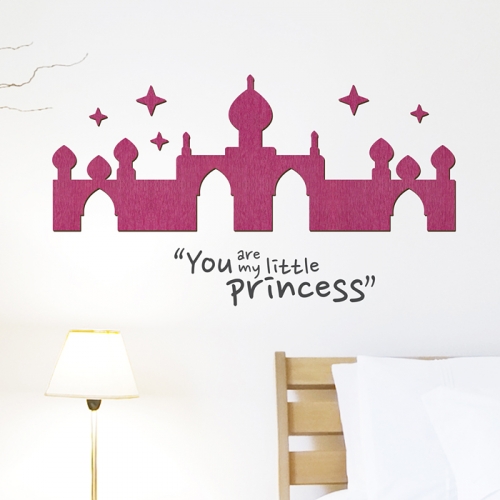 [우드스티커] 우드캐슬 (컬러완제품)