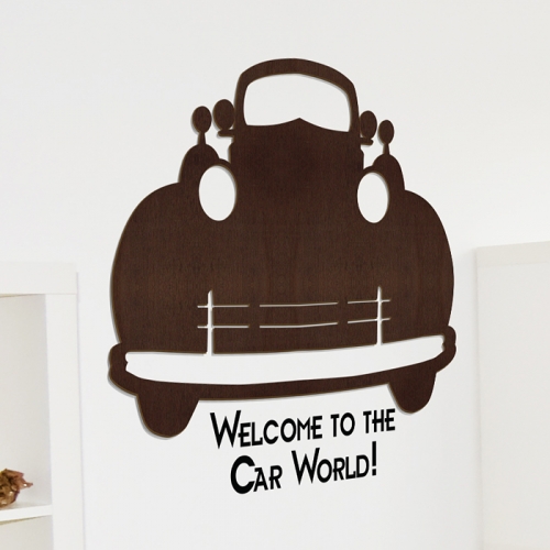 [우드스티커] 우드카 (컬러완제품)