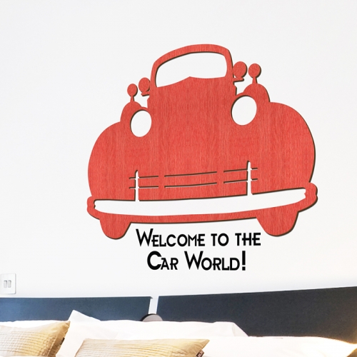 [우드스티커] 우드카 (컬러완제품)