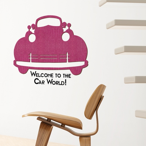 [우드스티커] 우드카 (컬러완제품)