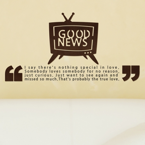 [우드스티커] 굿뉴스 (컬러완제품)