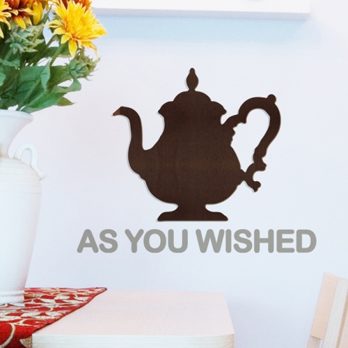 [우드스티커] 소원 (컬러완제품)