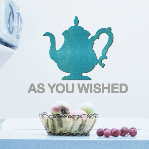 [우드스티커] 소원 (컬러완제품)