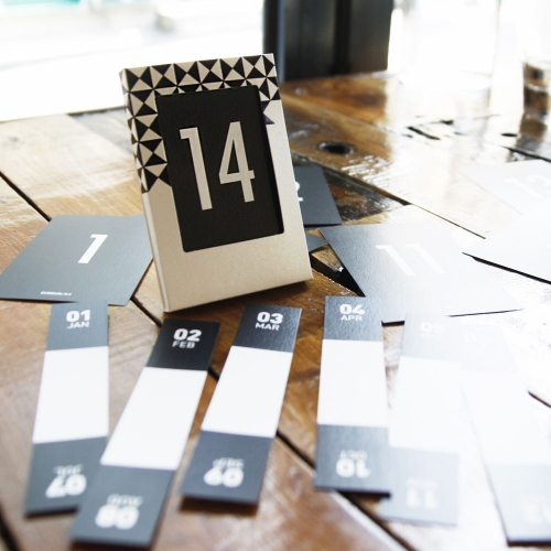 미니폴라로이드 만년달력 - 블럭