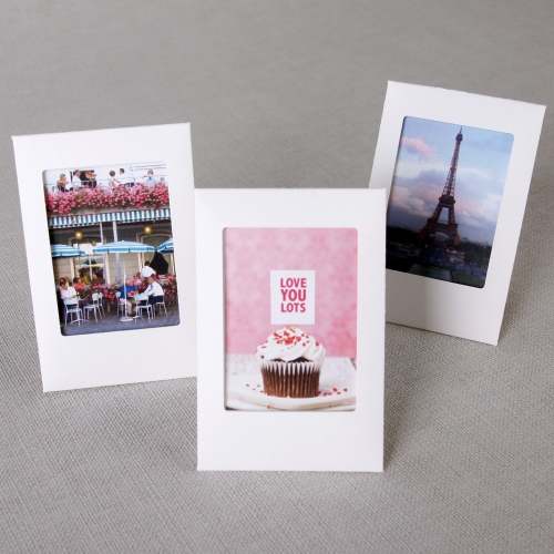 화이트 미니폴라로이드 프레임