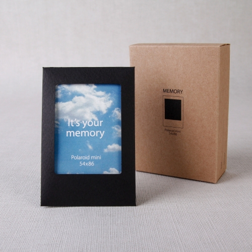 블랙 미니폴라로이드 프레임