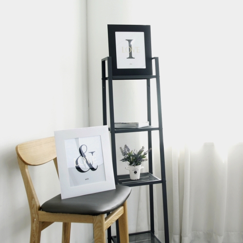 그래픽 프레임 - 모던 블랙