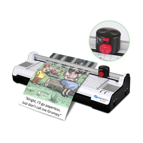 로드메일코리아 A3 코팅기 TLH-35M 코팅기계+재단기+코너라운더+A4 코팅지 50매