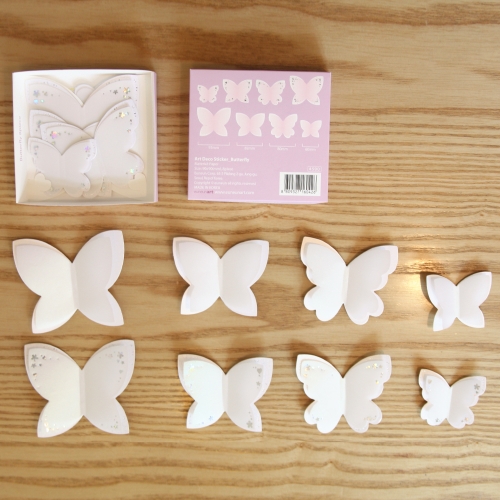 아르데코 스티커 나비