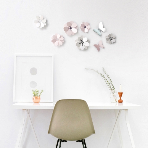 Deco Sticker-플라워 리스