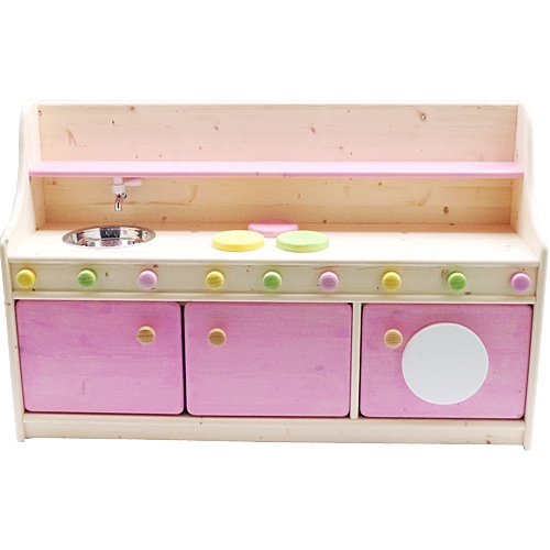 친환경 원목 주방놀이 3종 일체형