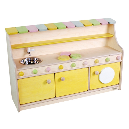 친환경 원목 3종 어닝 일체형 주방놀이