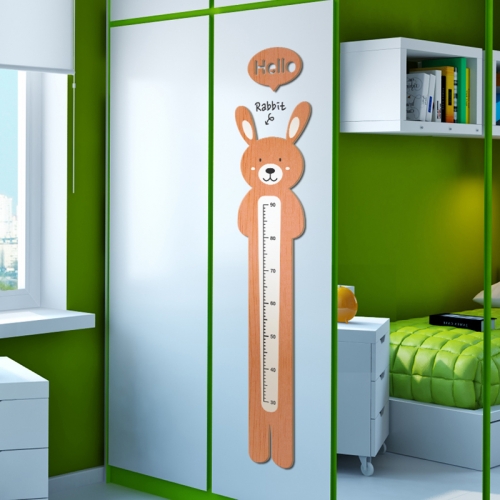 [우드스티커] 키재기-토끼 (컬러완제품)