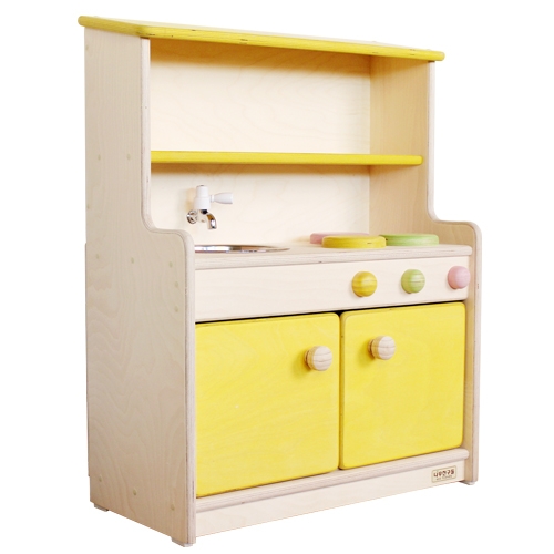 친환경 원목 와이드 주방놀이 (중)