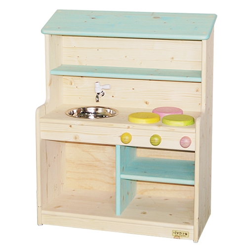 친환경 원목 와이드 주방놀이 (중)