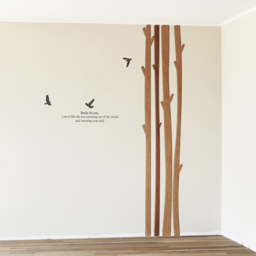 [우드스티커] 노르웨이우드 (컬러완제품)