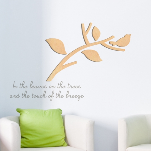 [우드스티커] 더모닝 (반제품)