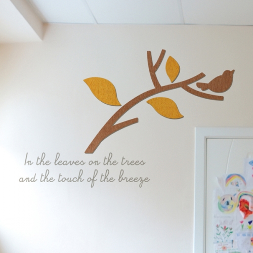 [우드스티커] 더모닝 (컬러완제품)