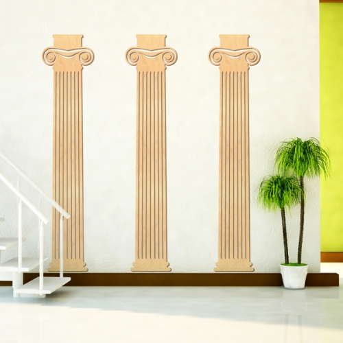 [우드스티커] 나무기둥 (반제품) / 반제품(우드)