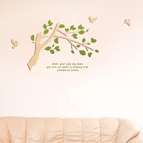 [우드스티커] 네츄럴라이프 (반제품)