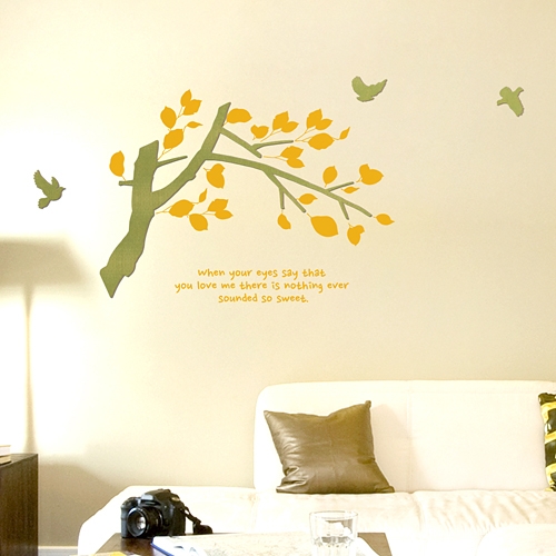 [우드스티커] 네츄럴라이프 (컬러완제품)