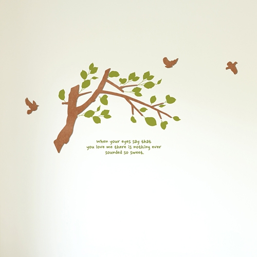 [우드스티커] 네츄럴라이프 (컬러완제품)