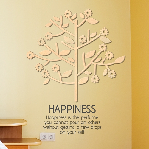 [우드스티커] 꽃나무 (반제품)