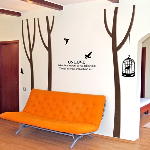 [우드스티커] 모닝포레스트 (컬러완제품)